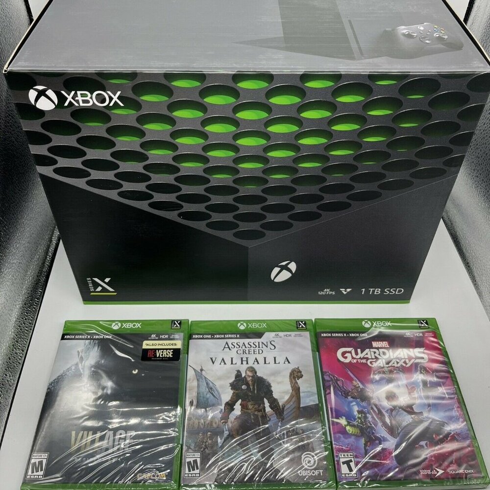 Microsoft Xbox Series X 1TB Video Game Console - Black